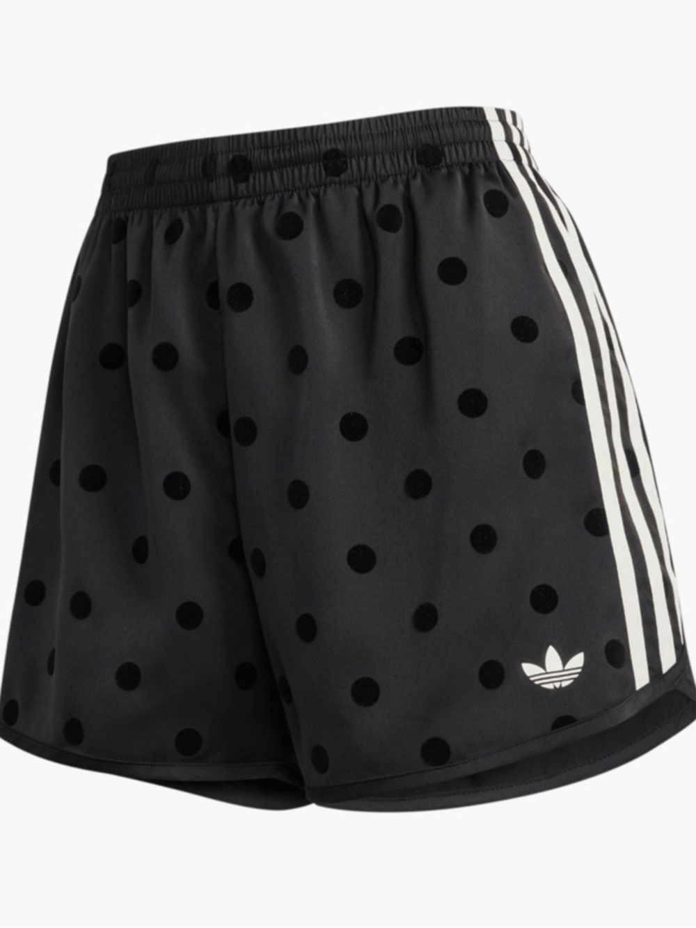 Adidas Black Polka Dot Track Jacket with Black polka dot shorts - polka set - Picture 3 of 6